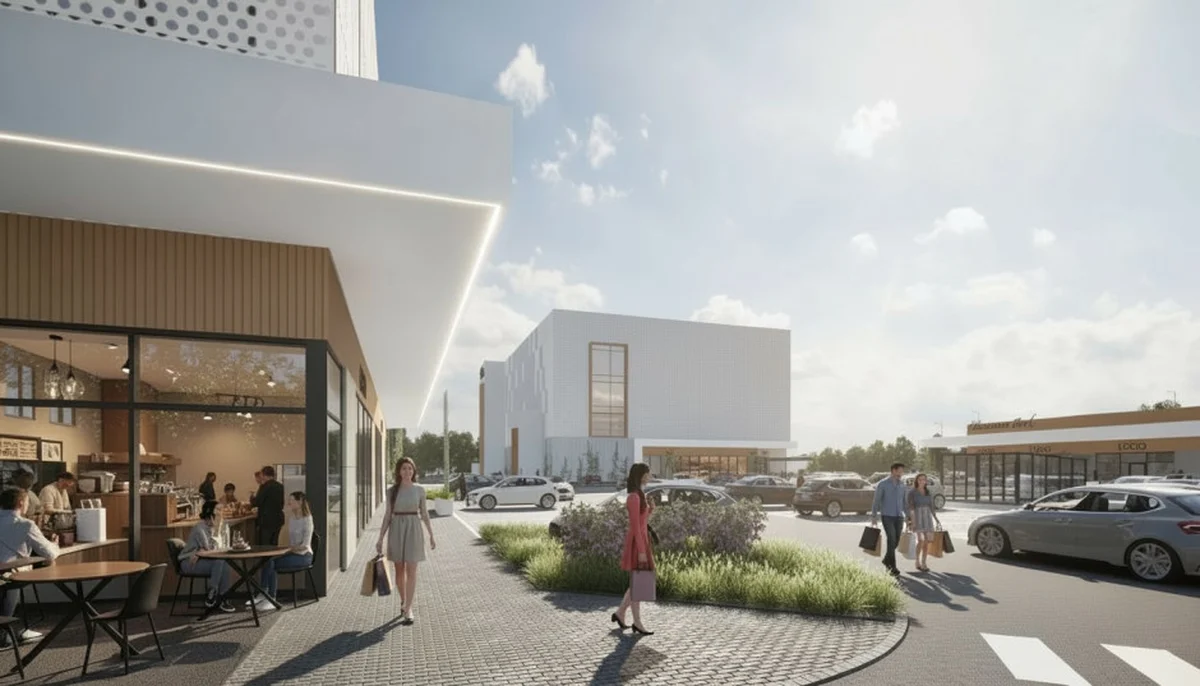 Retail Park Libretto Warszawa wizualizacja