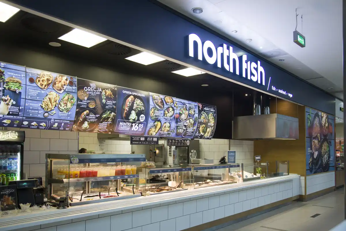north fish w Kielcach